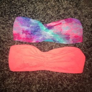 PINK Victoria Secret Lacey Bandeaus