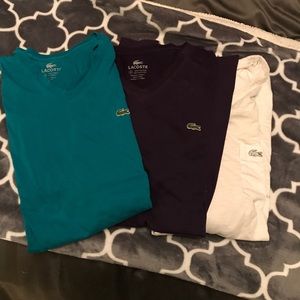 Lacoste shirt 👚 bundle