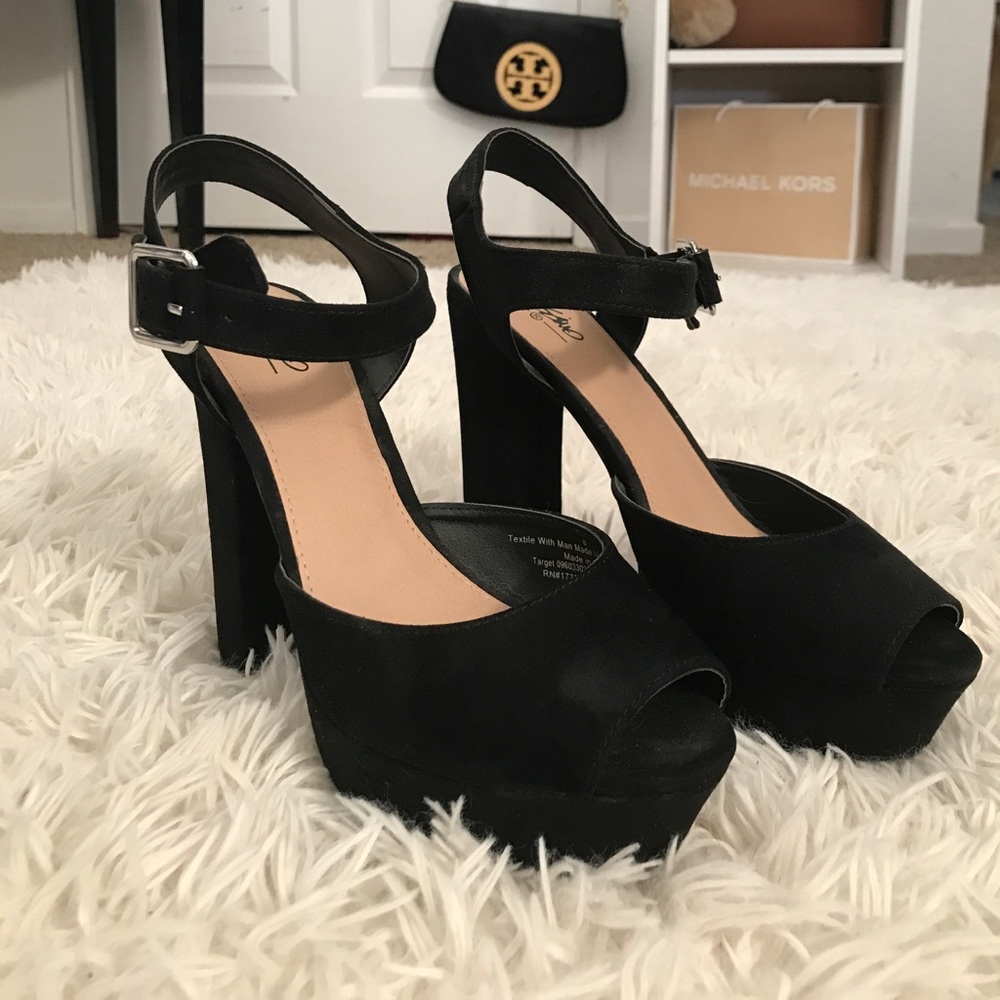 Target Mossimo platform heels