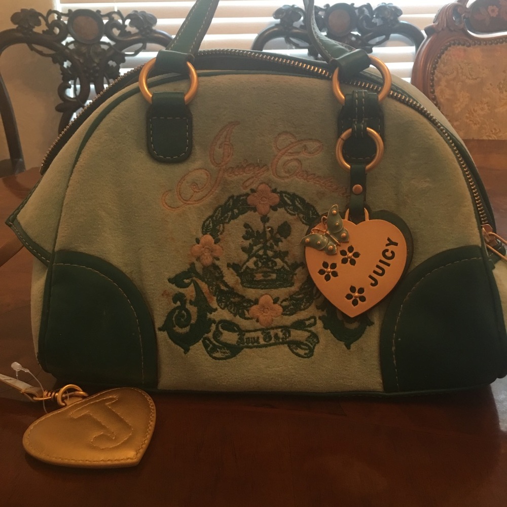 Juicy teal handbag