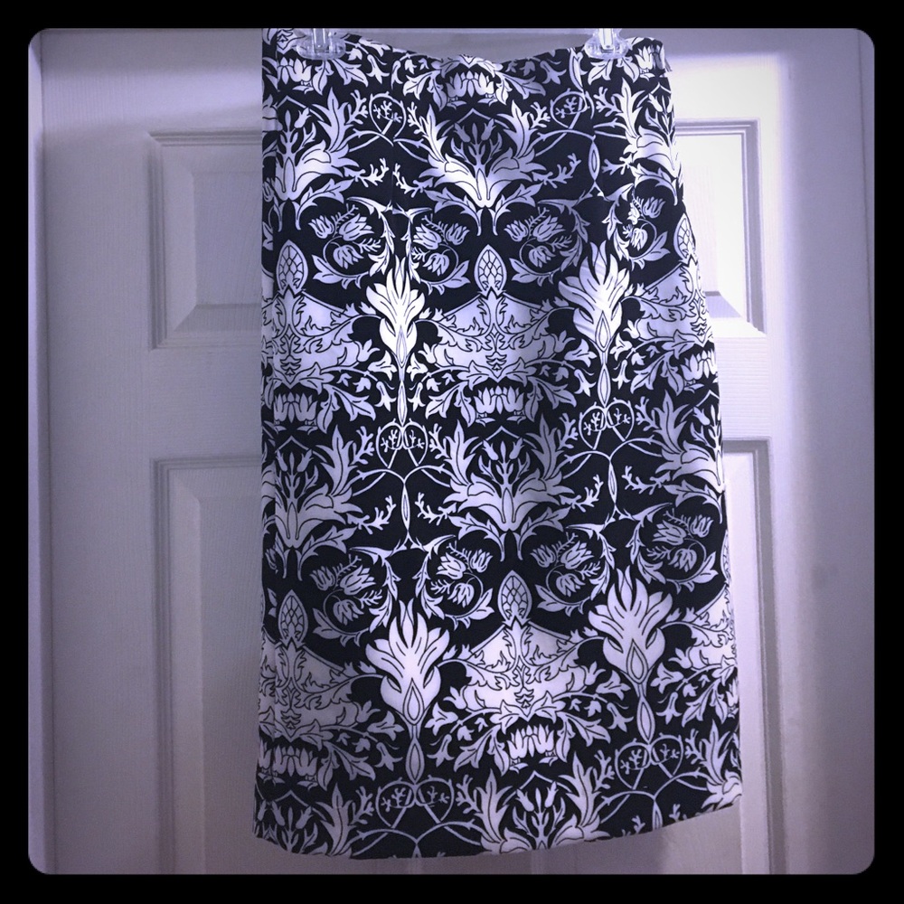 Catherine Malandrino Black and White Skirt
