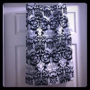 Catherine Malandrino Black and White Skirt