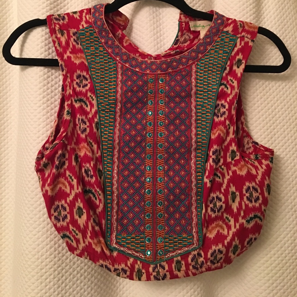 Tribal Crop Top