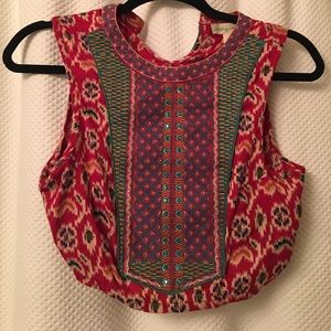 Tribal Crop Top