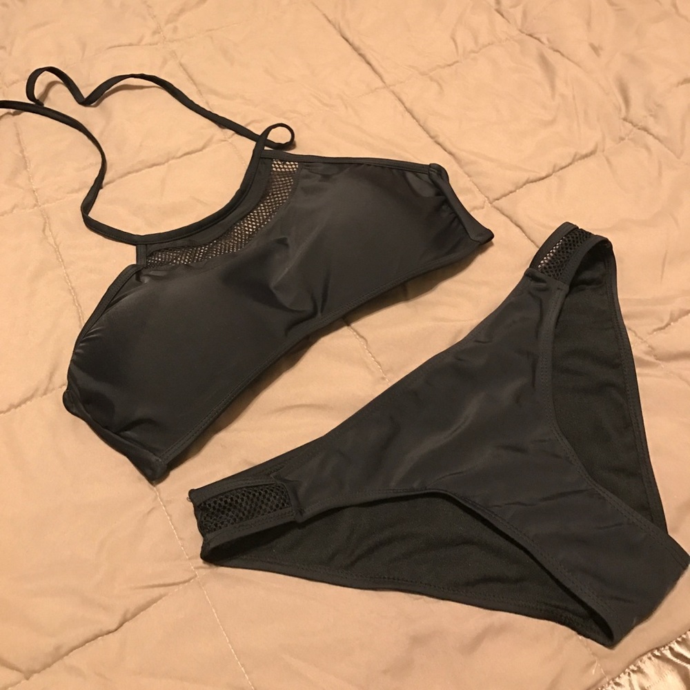 Black bathing suit