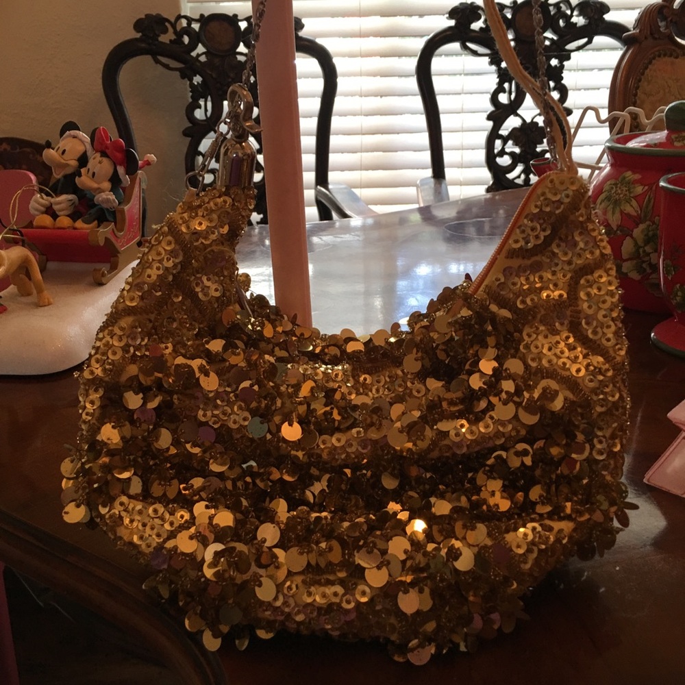 Nicole Lee sequined purse