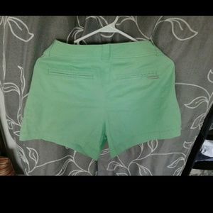 Mint Green Shorts New York & Company