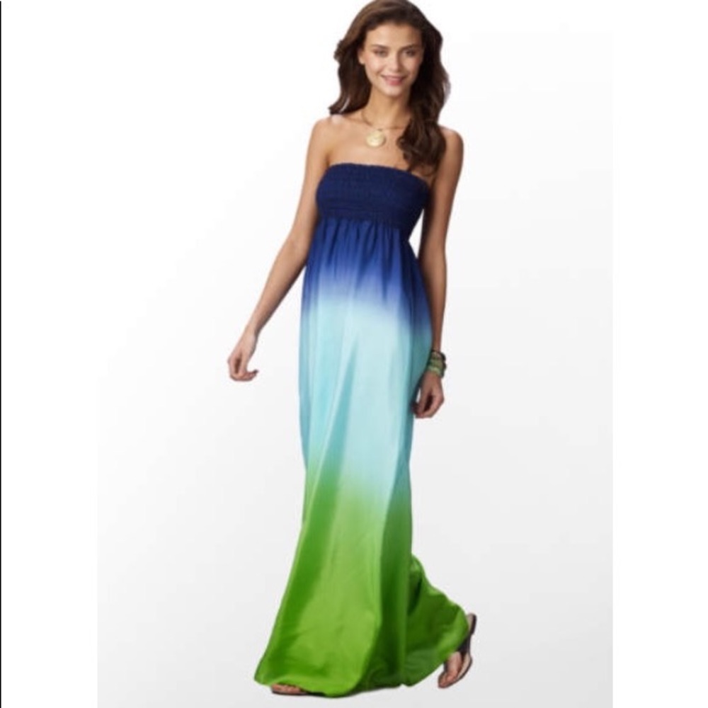 Lilly Pulitzer Carrie Dip Dye Dress