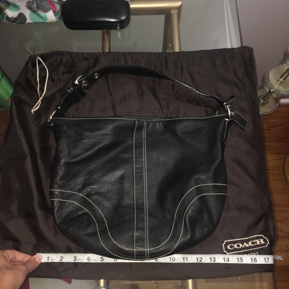 Coach bag with dust bag