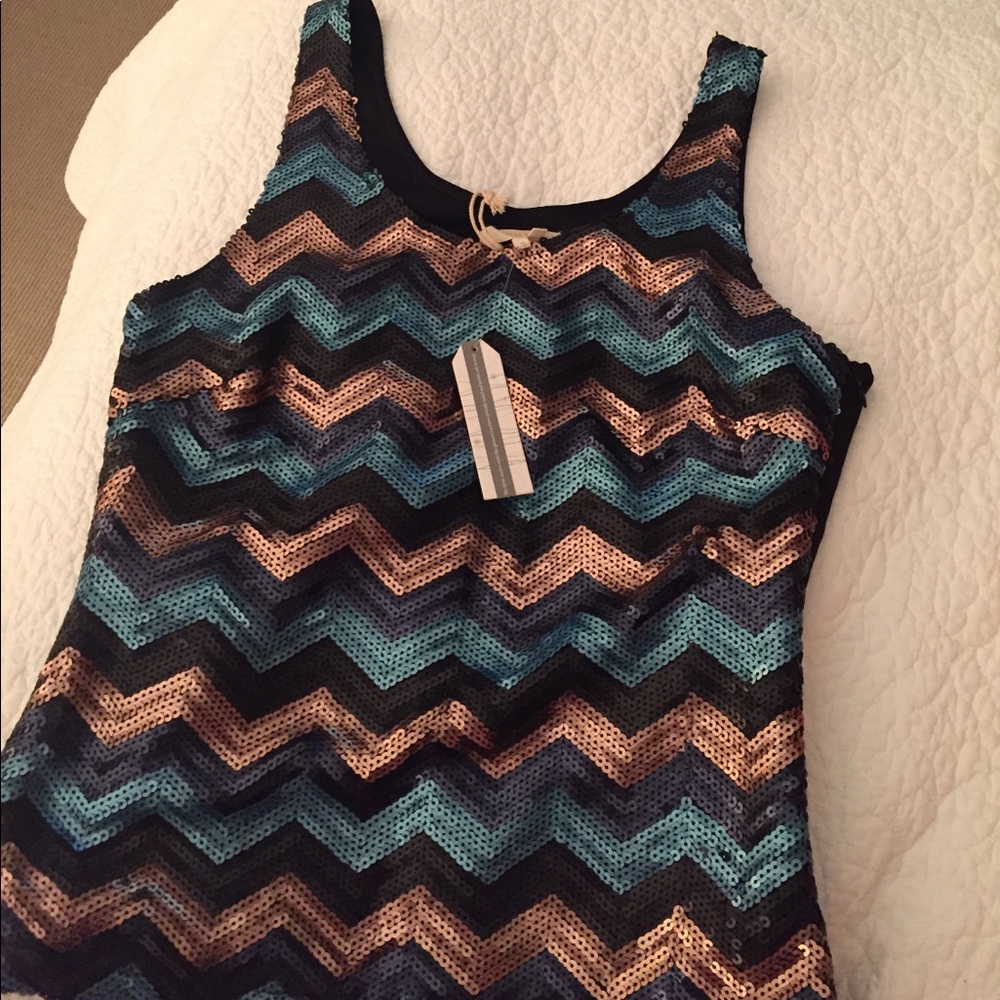 Sequins tank