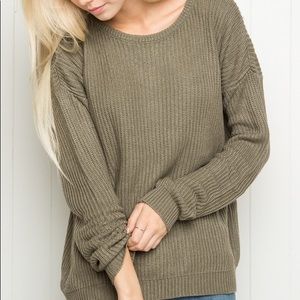 Olive Green Sweater