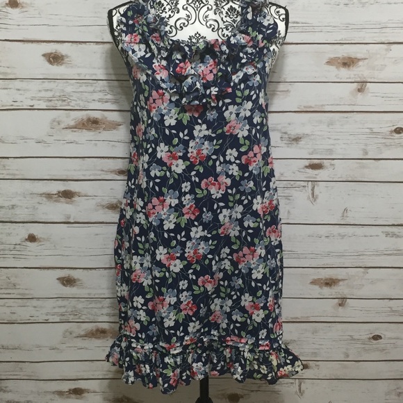 Ralph Lauren Other - 💍 5/$25 Ralph Lauren Blue Floral Dress