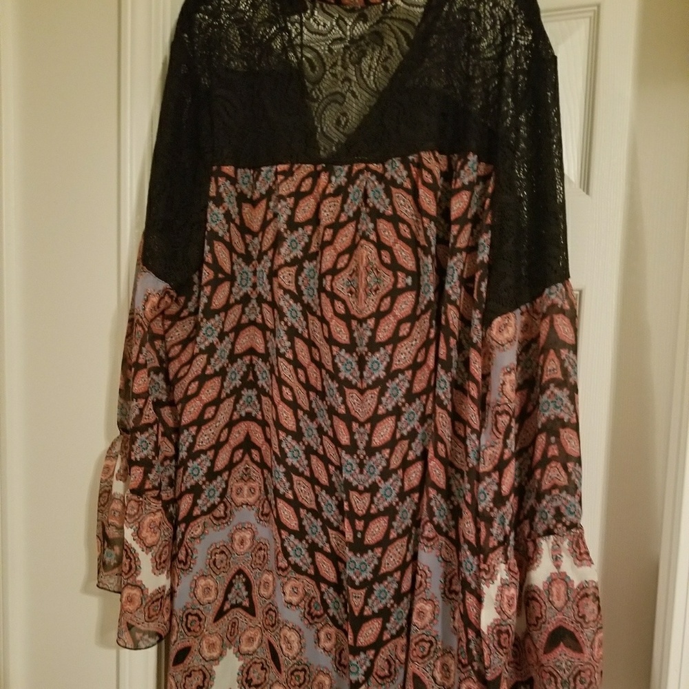 Ashley Stewart  Boho Dress