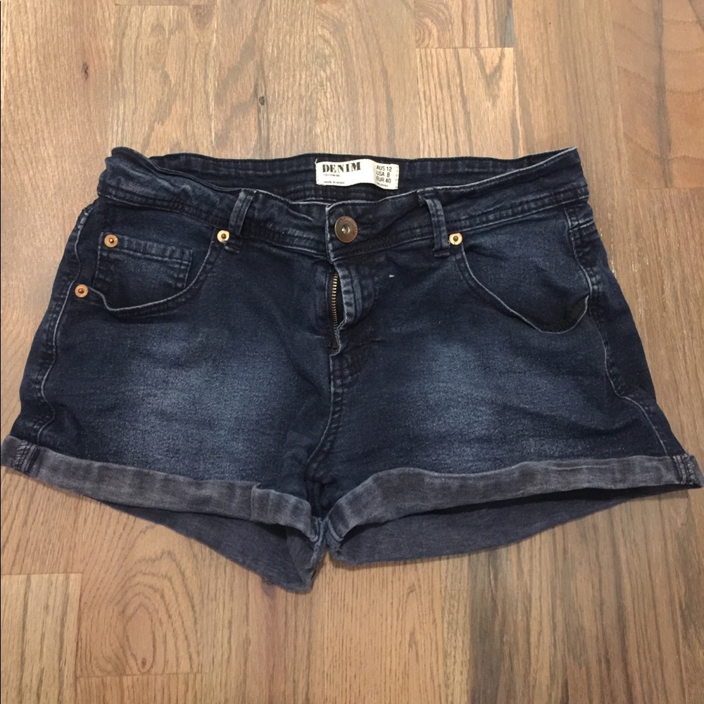 Cotton on denim shorts