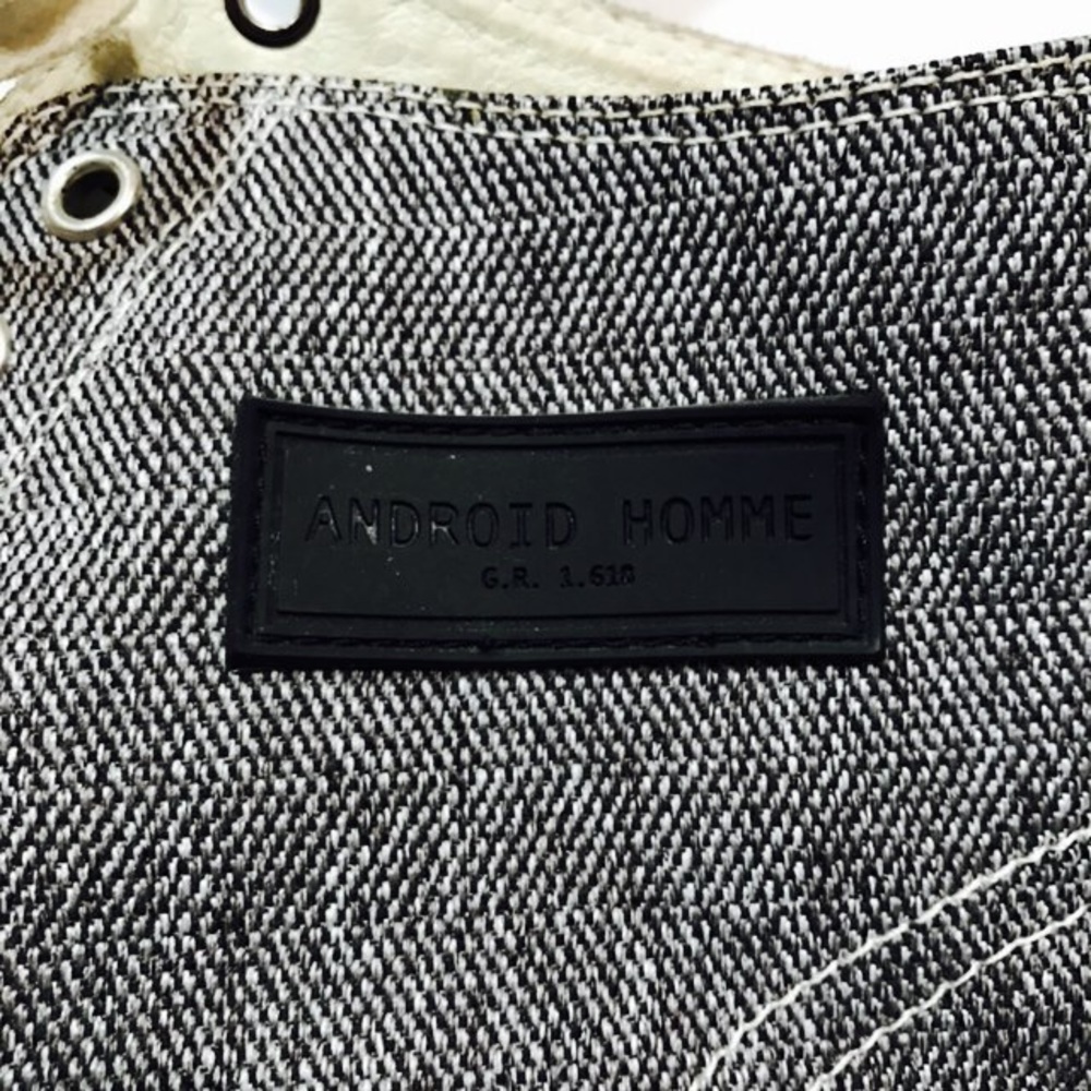 ANDROID HOMME GRAY TWEES HIGH TOP SNEAKERS 10 - Picture 4 of 7