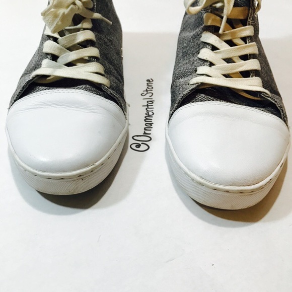 ANDROID HOMME GRAY TWEES HIGH TOP SNEAKERS 10 - Picture 3 of 7