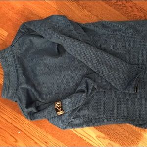 Kerrits quarter zip for horseback riding.