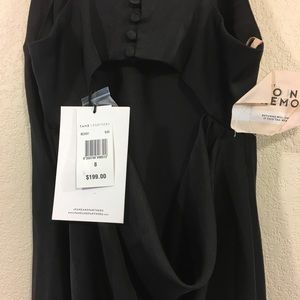 Fame and Partners Criss Cross Slip Dress