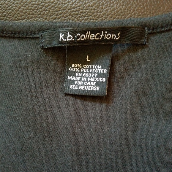 Delicate beads on boho tee cute n casual - Picture 4 of 4