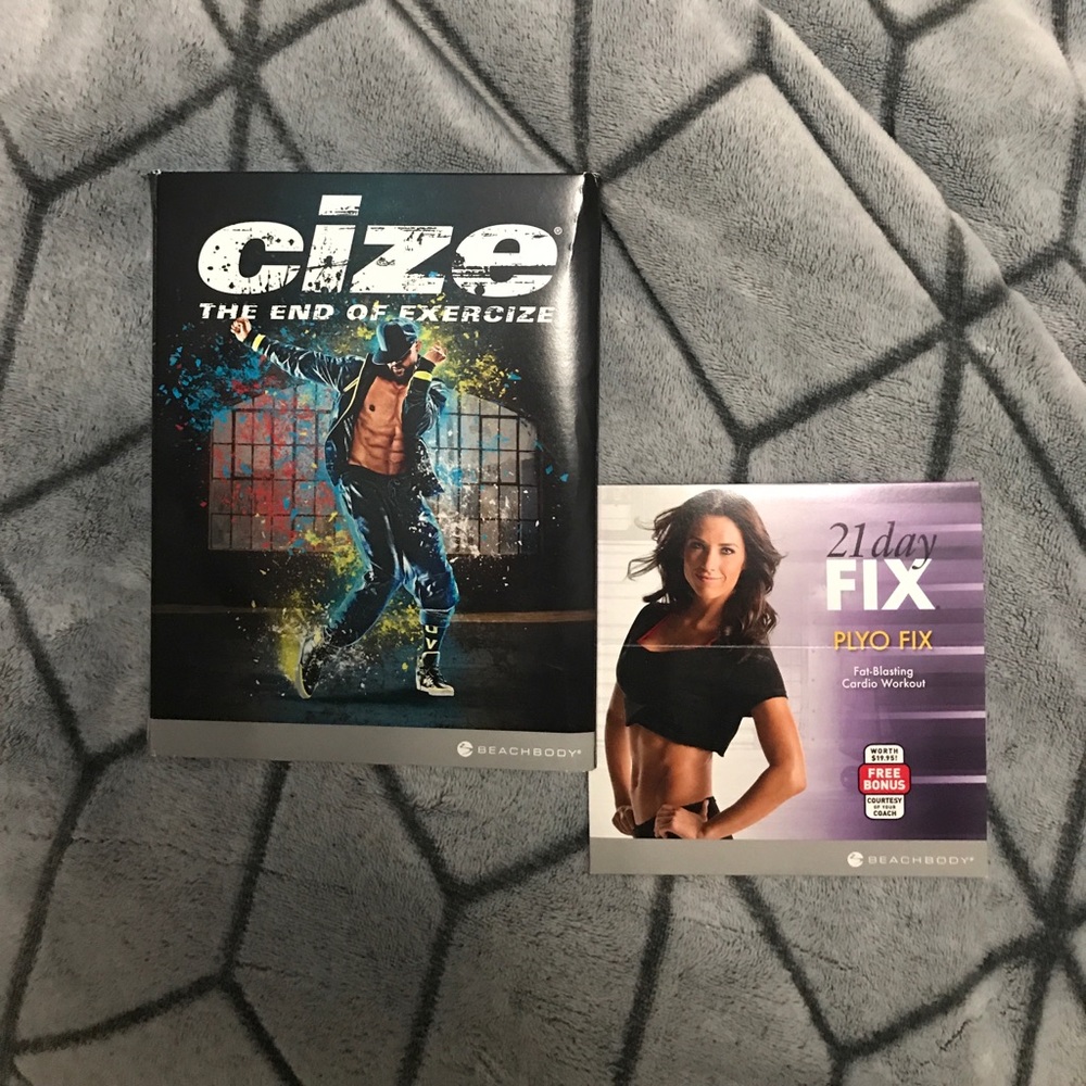 Beach Body Cize and bonus 21 Day fix DVD