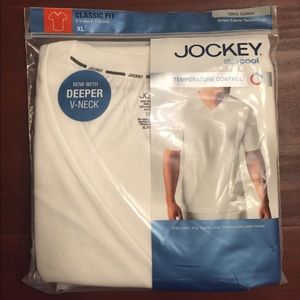 Jockey StayCool V-Necks (2)