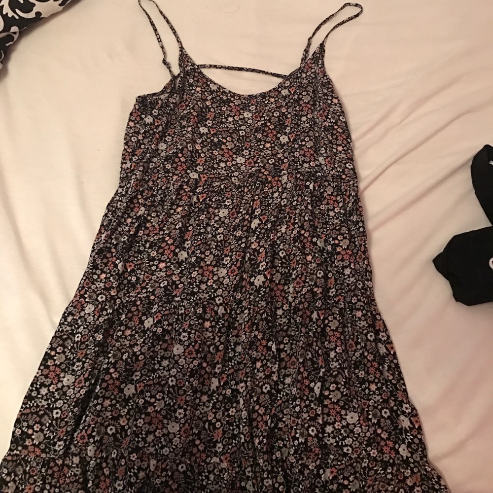 Floral Open Back Sundress