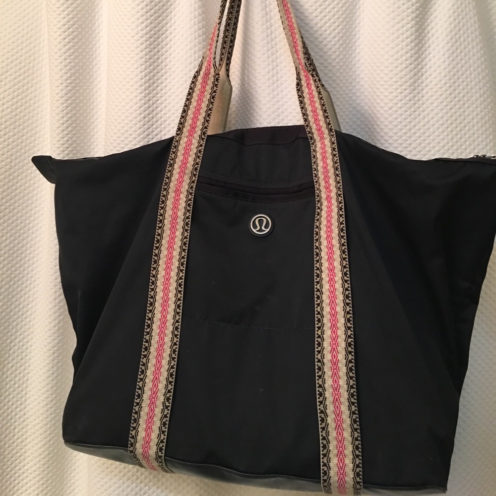 EUC All Day Asana navy Lululemon Tote