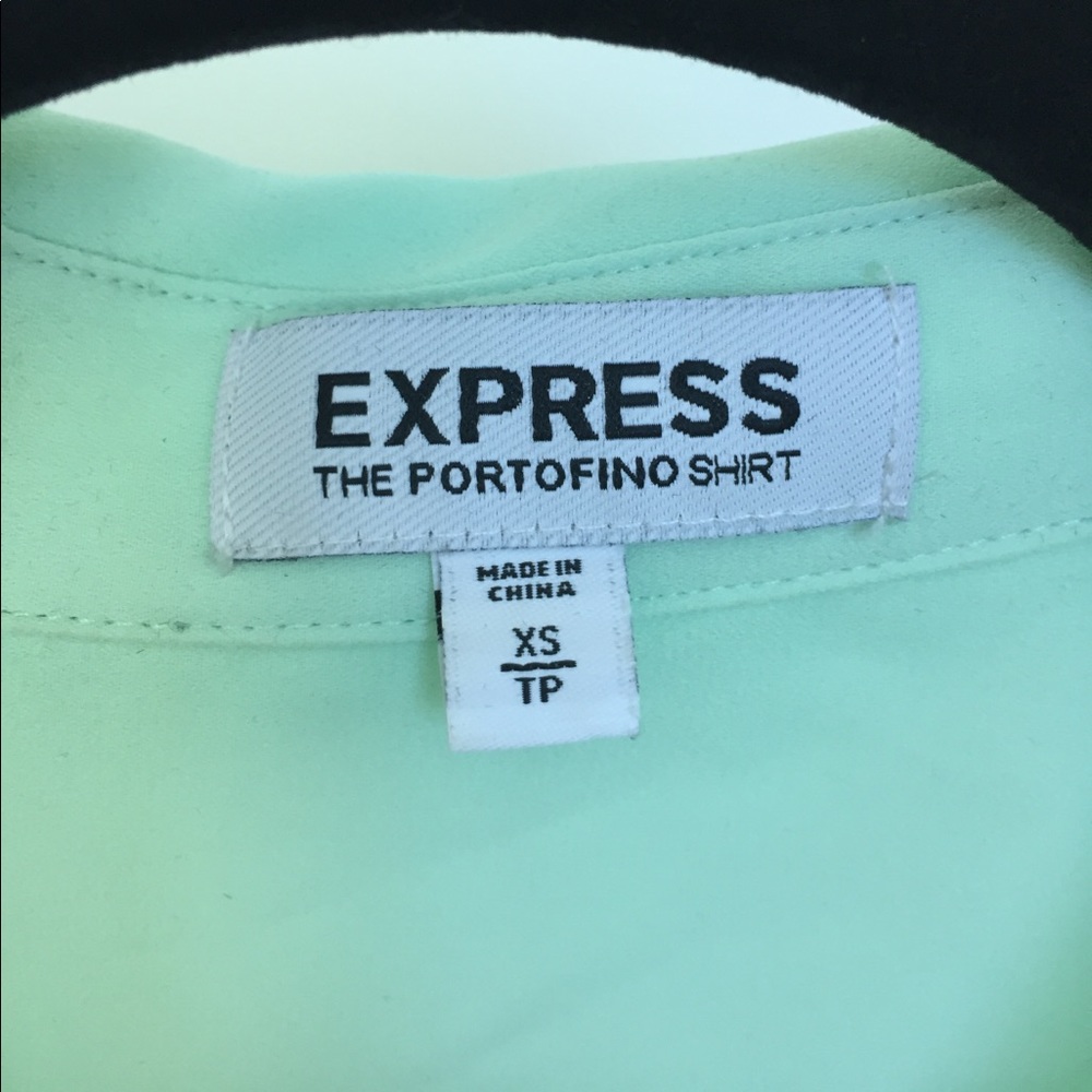Express Cute mint Portofino shirt - Picture 4 of 4