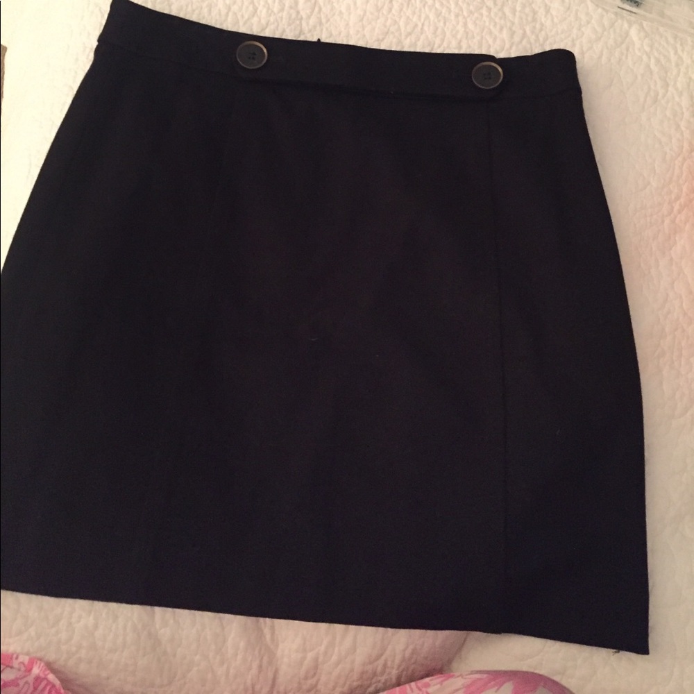 Loft Black Skirt