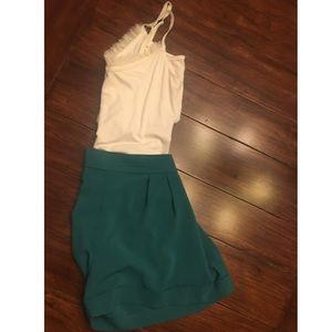 Teal shorts Frenchii brand | size XL🦋🦄