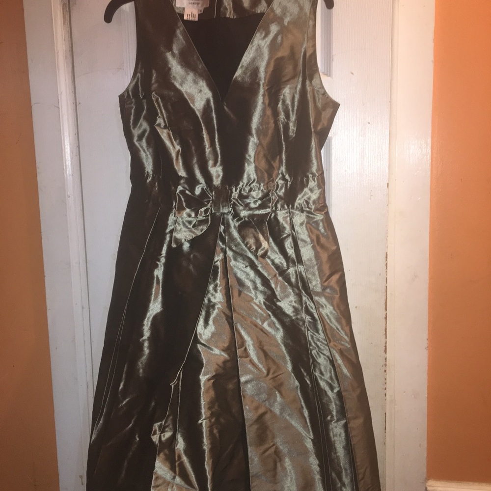 Metallic dress
