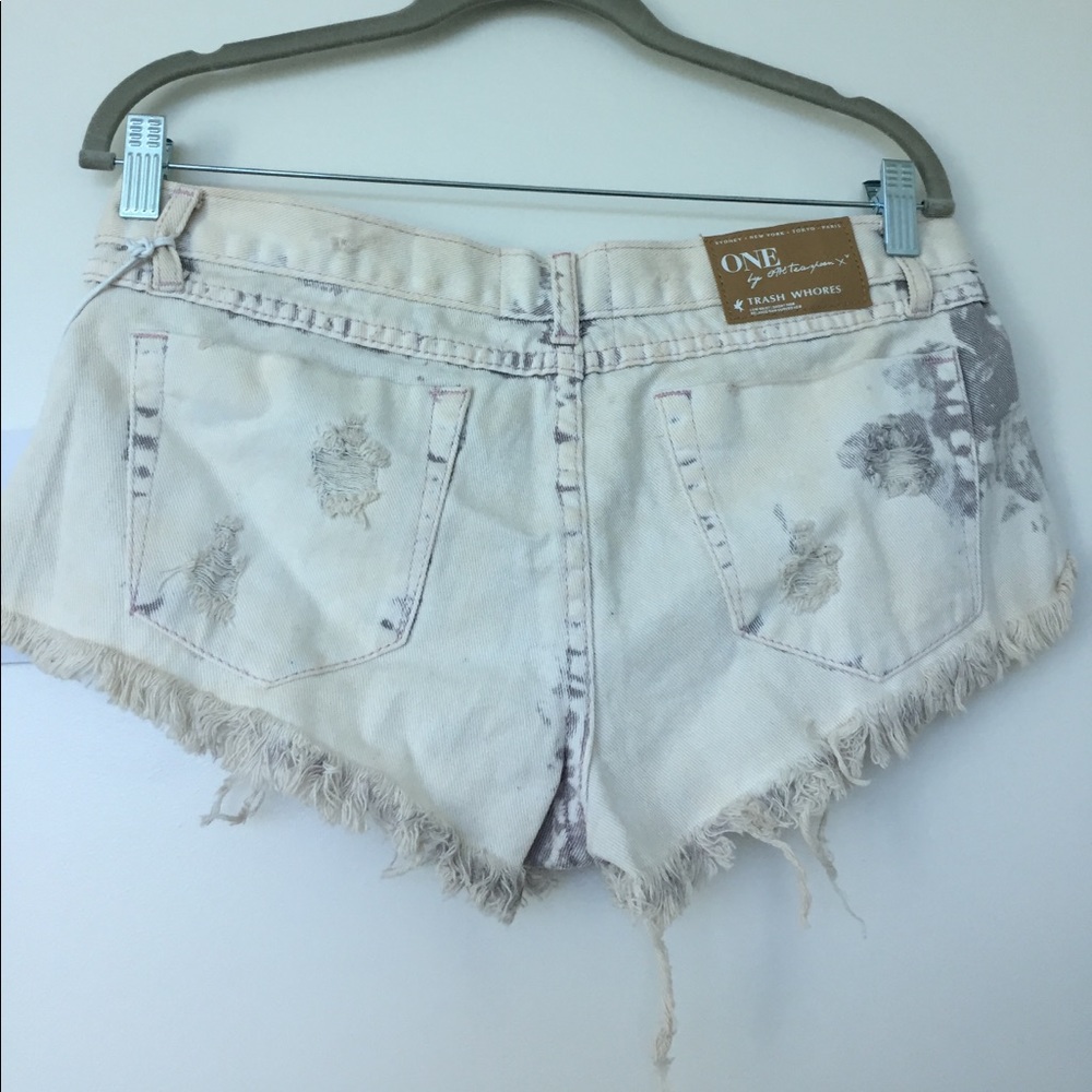 ❌SOLD❌One Teaspoon Super cute Trashwhores sz 28 - Picture 6 of 8