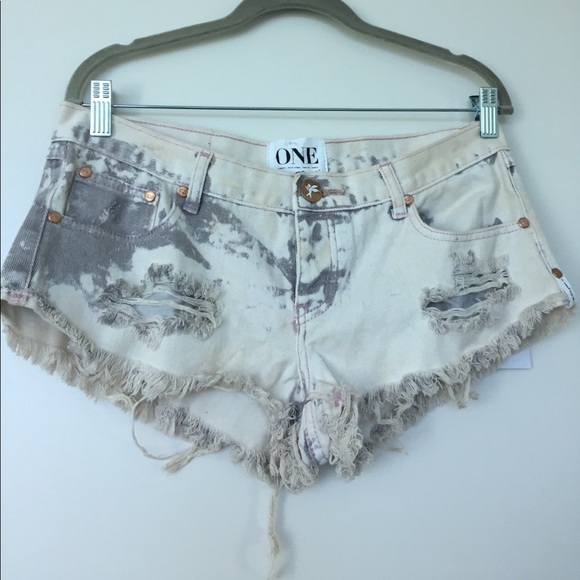 ❌SOLD❌One Teaspoon Super cute Trashwhores sz 28 - Picture 5 of 8