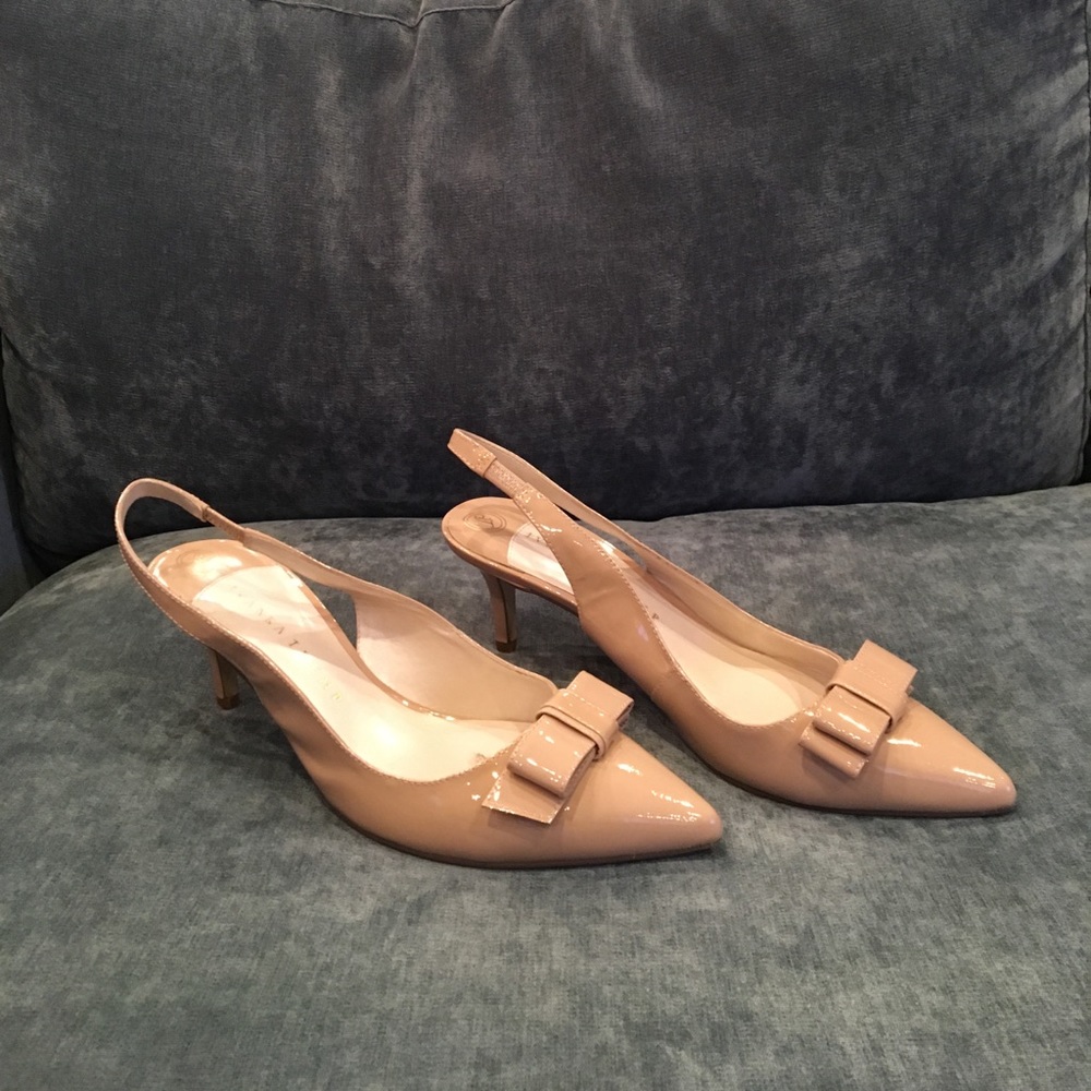 Nude Ivanka Trump Kitten Heels