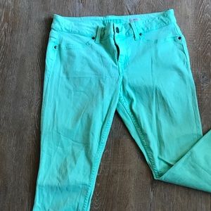 Level 99 Mint Green Jeans
