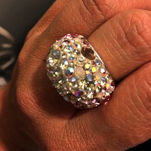 Swarovski Crystal Ring Never Worn!