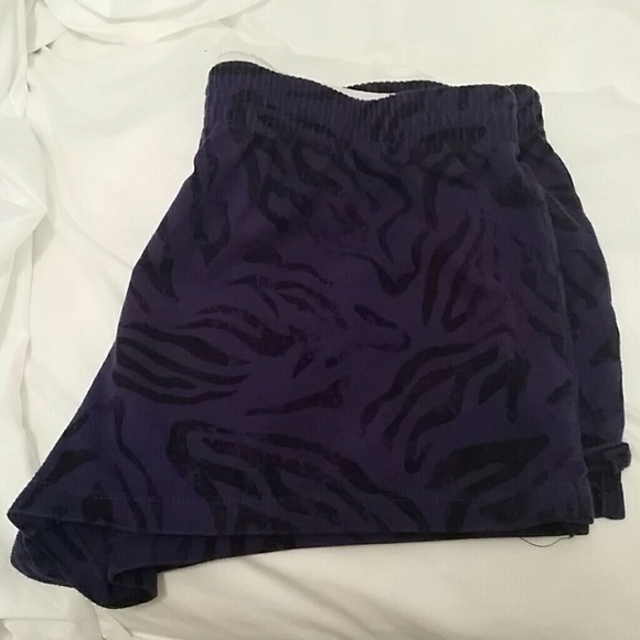 Ocean Pacific zebra print shorts size large - Picture 2 of 2