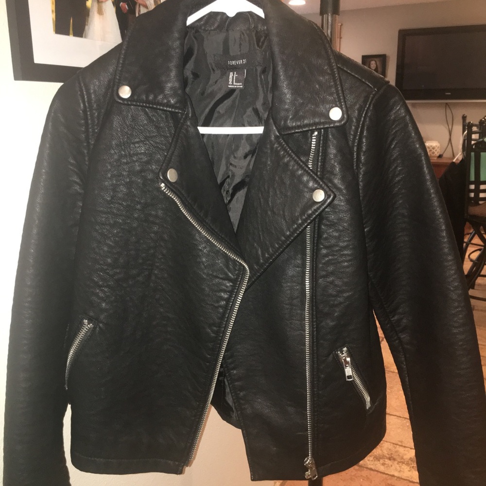 Leather jacket