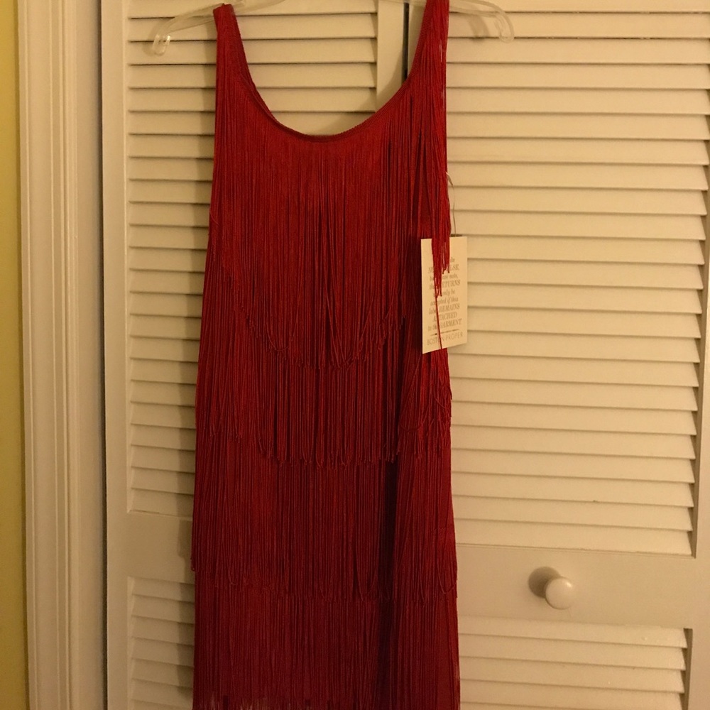 Red dress from Boston Proper new