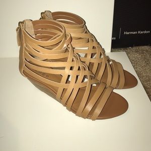 Hinge Wedge Gladiator Sandal