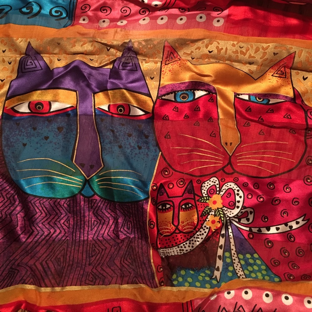 Laurel Burch scarf
