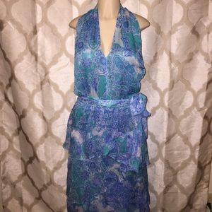 Aqua Summer Dress Size M-L