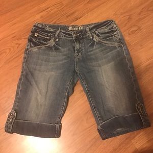 Miss Me Bermuda shorts