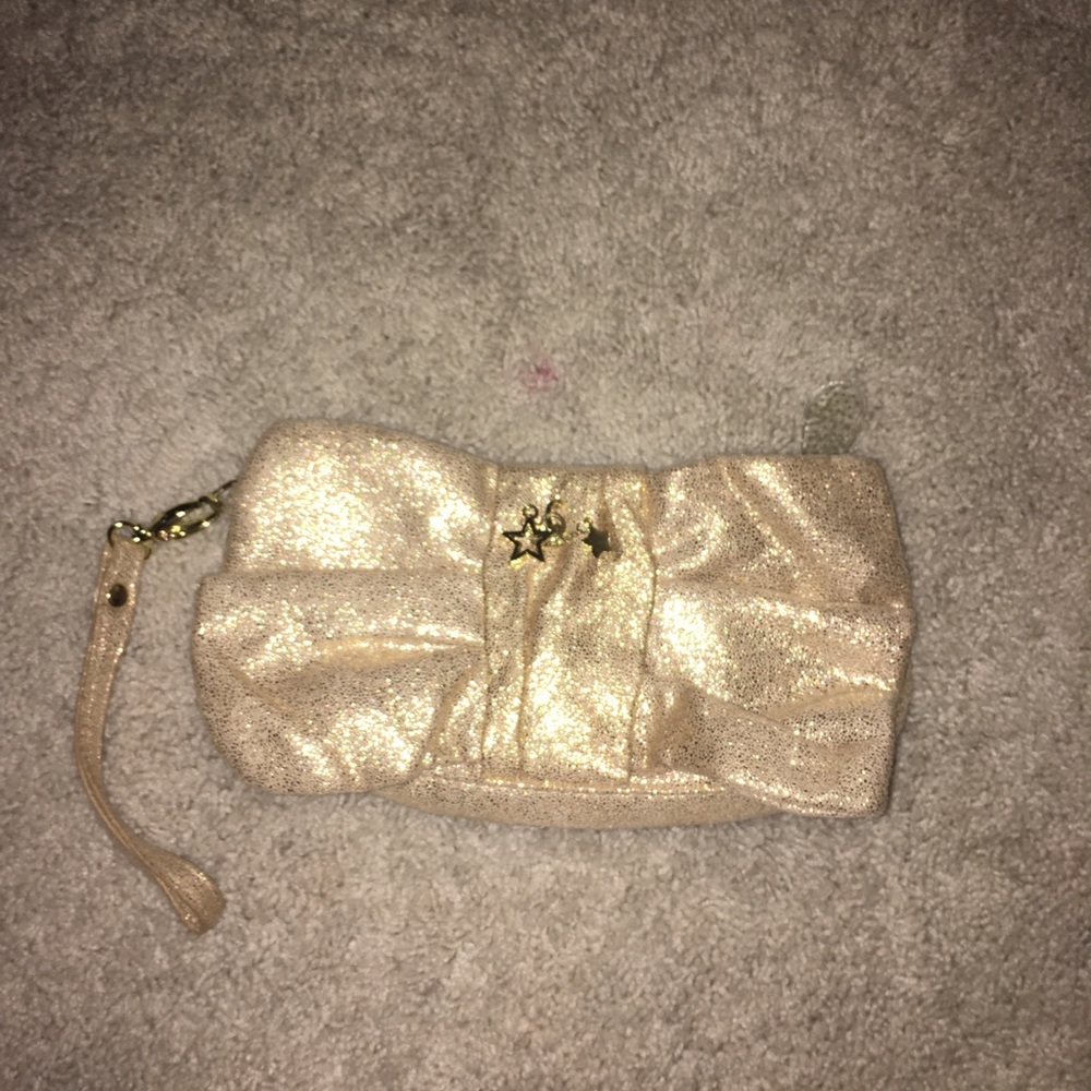 Sparkly gold mini bag