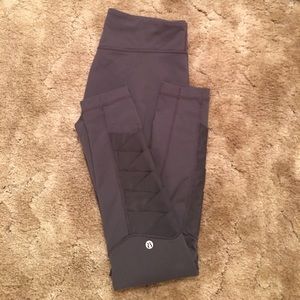 Lululemon grey Repetition leggings - Size 8 - used