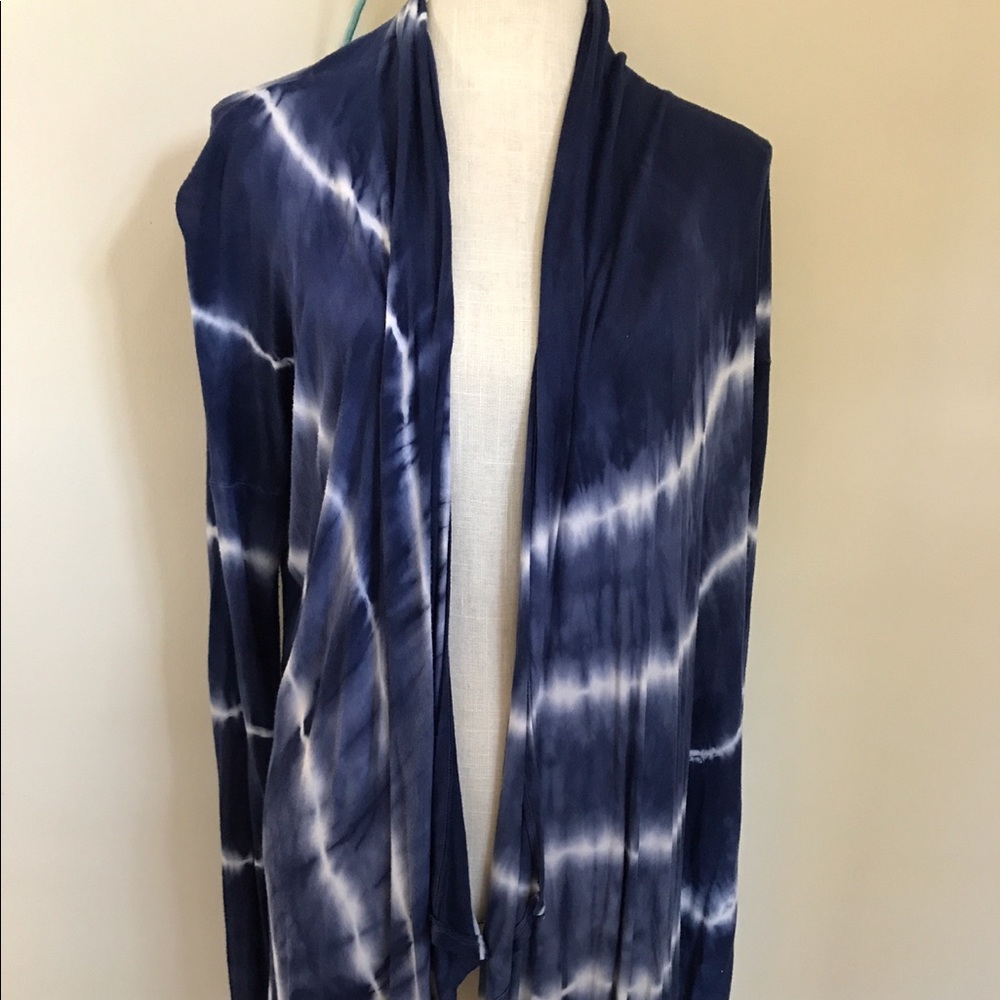 Tie Dye Open Cardigan