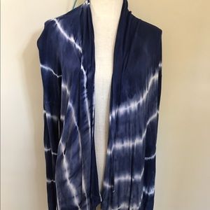 Tie Dye Open Cardigan