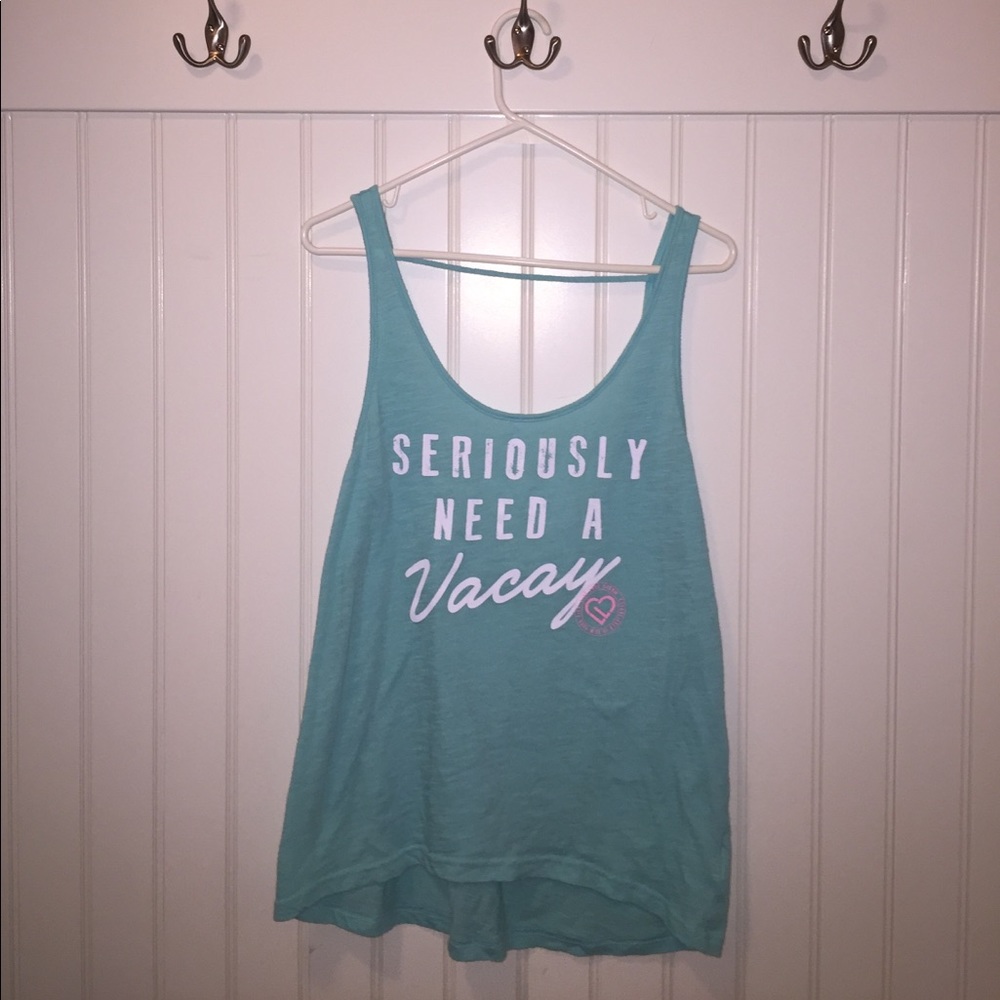 Aeropostale Teal Tank