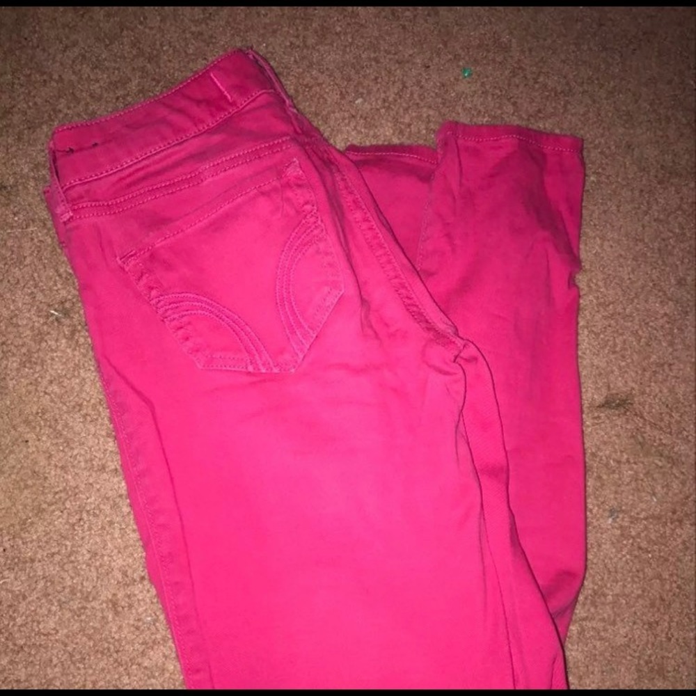 Pink Hollister Jeans