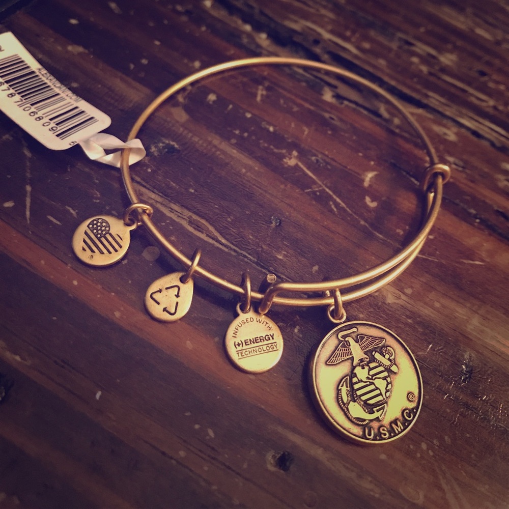 Alex and Ani USMC Bracelet